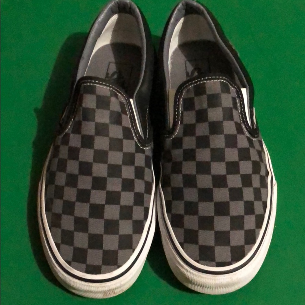 Vans checkers size 8M 9.5 W